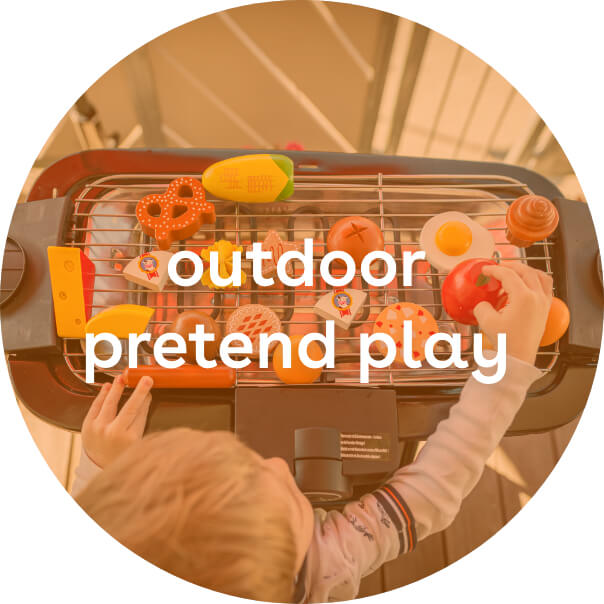 outdoor pretend play